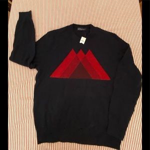 NWT. Wool men’s sweater by Gap. XL. Dark blue